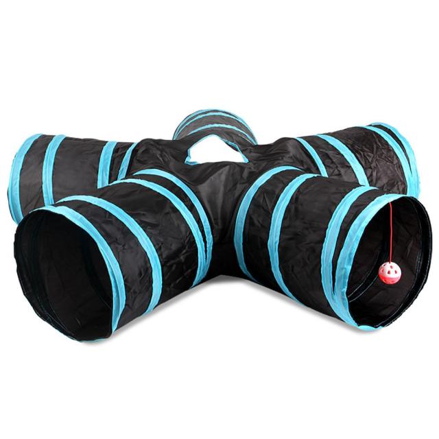 Foldable Pet Cat Tunnel